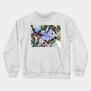 Light purple flowers Crewneck Sweatshirt